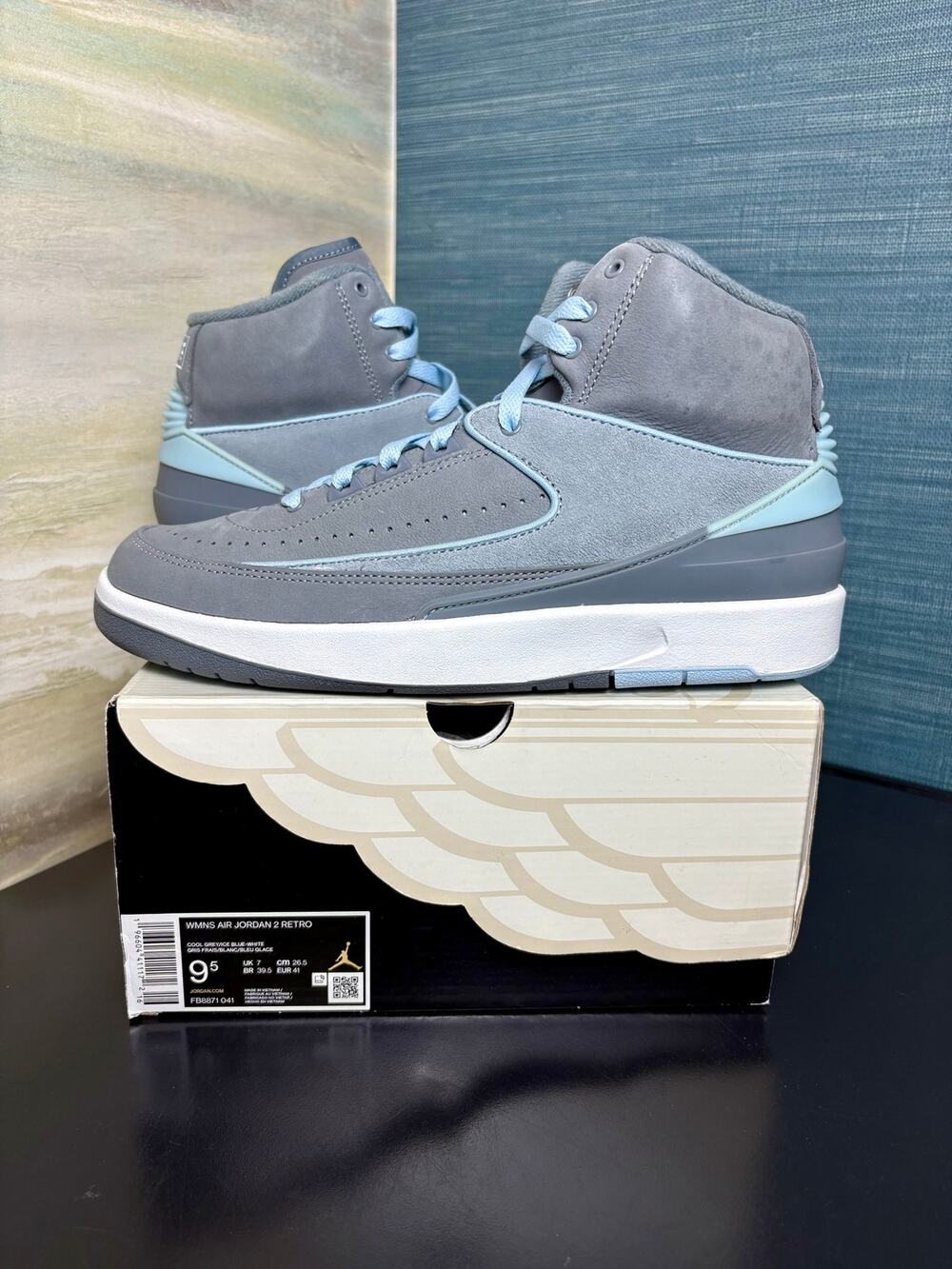 NWB - Jordan 2 Retro Cool Gray Women's Shoes - (9.5W/8M)